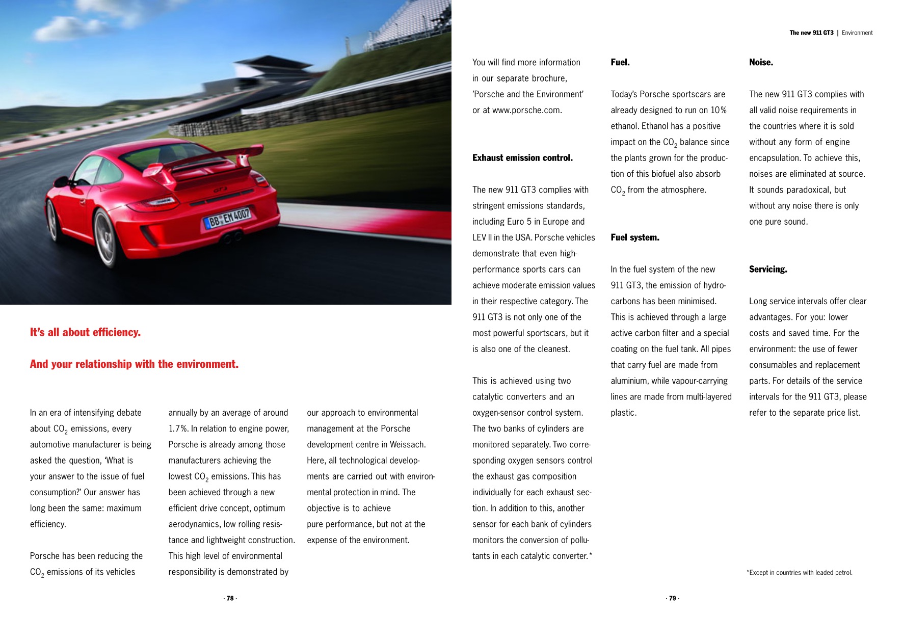 2009 Porsche 911 GT3 Brochure Page 20